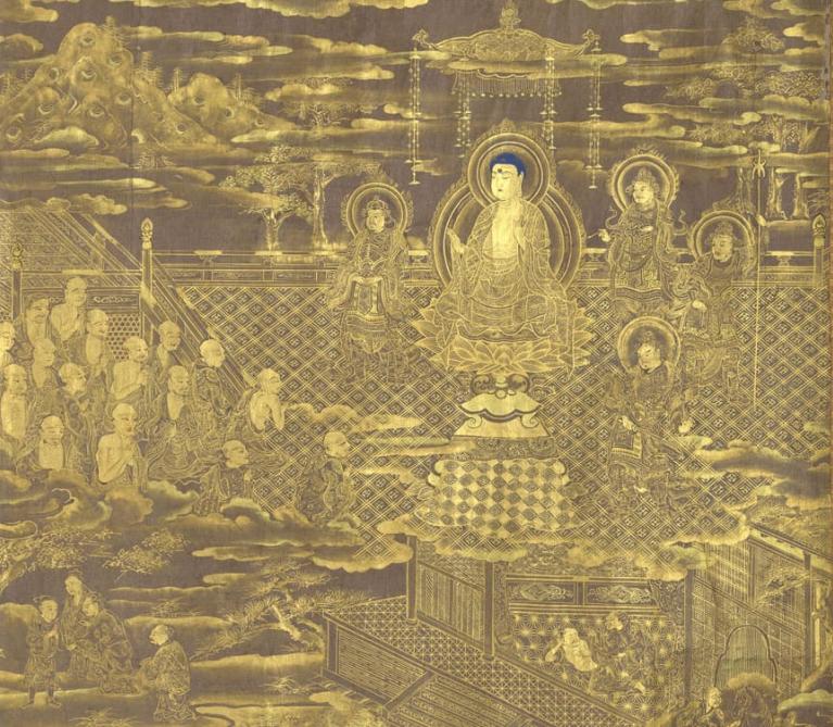 Buddhist manuscript, Chapter 8 of the Lotus Sutra