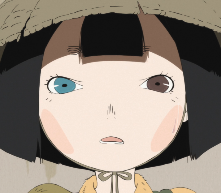 Still from the anime Heike Story (2021), episode 1, directed by Yamada Naoko