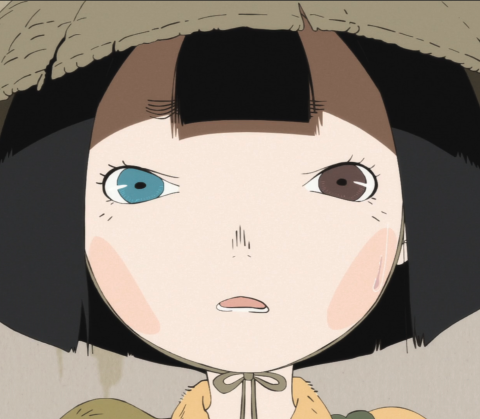 Still from the anime Heike Story (2021), episode 1, directed by Yamada Naoko