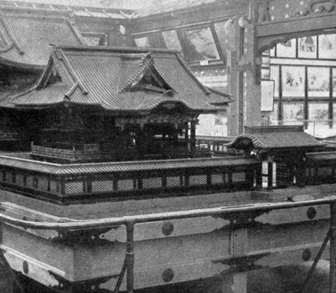 Meiji architectural model in the British Royal Collection