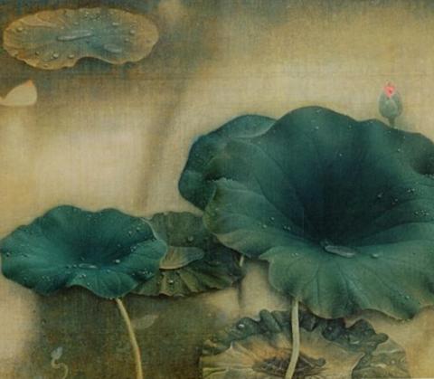 Painting of a Lotus
